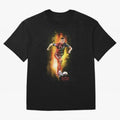 Ronaldo Wallpaper Oversized T-Shirt Stand with FIFA World Cup 2026 Group Stage Made for CR7, Brazil, Portugal and Argentina Energy, Football Passion, Legendary Performances, Festival Vibes and Supporter Community; Great for Supporters Who Love