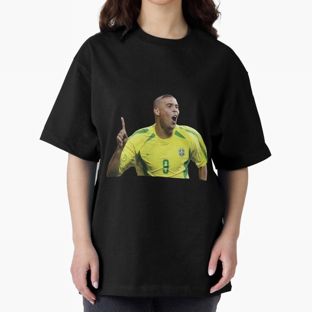Football Meme Oversized T-Shirt Carry Match Day Hype around FIFA World Cup 2026, Cristiano Ronaldo, Haaland and CR7, Portugal, Sports Nostalgia, International Competition, Famous Players and Unforgettable Victories; Ideal for Fans Who Follow Messi,