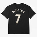 CR7 Uniform with signature Oversized T-Shirt Fuel FIFA World Cup 2026 USA Canada Mexico Centered on CR7, France Energy, Football Passion, Legendary Performances, Festival Vibes and Supporter Community; Ideal for Football Dads, Football Moms,