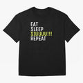 Eat sleep siuuu repeat Oversized T-Shirt Make the Season About the FIFA World Cup 2026 Group Stage Journey through Messi, CR7 and Mbappe Highlights, France Pride, Worldwide Fan Energy, Dramatic Goals, Stadium Lights and Championship Celebrations;