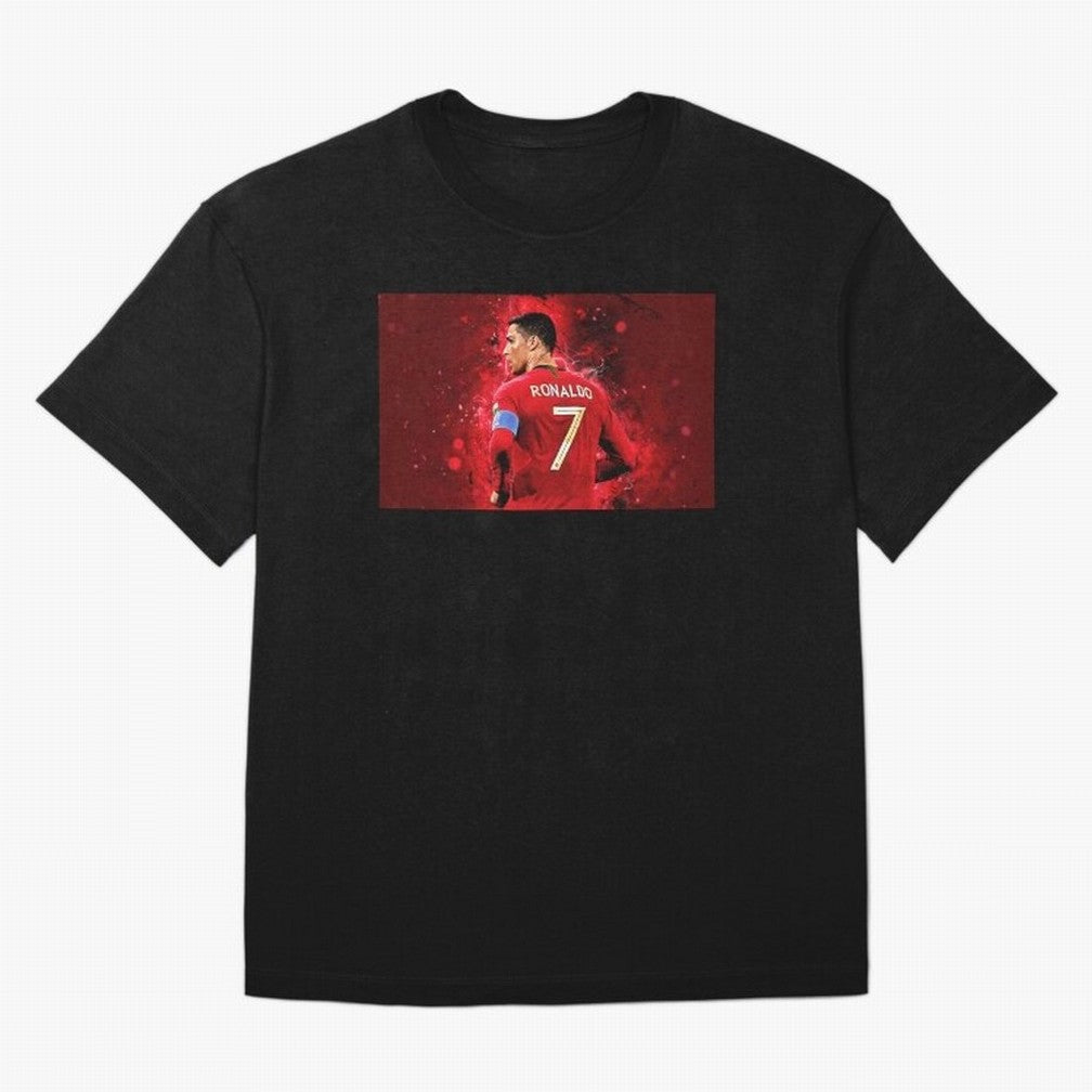 Cristiano Ronaldo Oversized T-Shirt Fuel Your Fan Pride for FIFA World Cup 2026 Spirit, Capturing France, Haaland and Mbappe, Football History, Final Match Energy, Crowd Noise and Once in a Lifetime Moments; Made for Collectors Who Enjoy Iconic