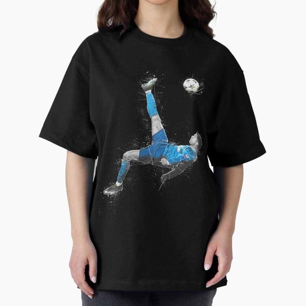 Cristiano Ronaldo Cristiano Ronaldo Oversized T-Shirt Celebrate Football Dreams Across FIFA World Cup 2026 USA Canada Mexico Spirit, Built around Spain, CR7, Stadium Memories, Football Loyalty, International Chants and Championship Tradition; Built
