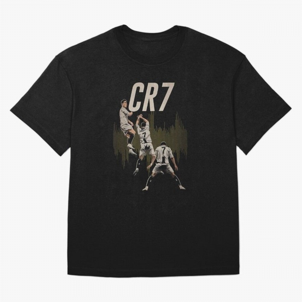 Cristiano Ronaldo Oversized T-Shirt Celebrate Every Goal in Global Football Passion for FIFA World Cup 2026 USA Canada Mexico, Built around Haaland and Mbappe, England and Germany, Vintage Soccer Flavor, Modern Football Stars, National Flags and