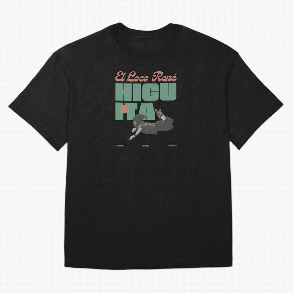 Rene Higuita Minimalist Oversized T-Shirt Follow the Final Road of FIFA World Cup 2026 for Fans of Mbappe and Spain, Bringing Worldwide Fan Energy, Dramatic Goals, Stadium Lights and Championship Celebrations; Ideal for Fans Who Follow Messi,