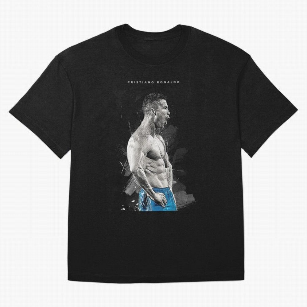Cristiano Ronaldo Cristiano Ronaldo Oversized T-Shirt Experience FIFA World Cup 2026 Spirit, Built around Argentina, Messi, Stadium Chants, National Pride, Trophy Dreams and Unforgettable Football Memories; Ideal for Fans Who Follow Messi,