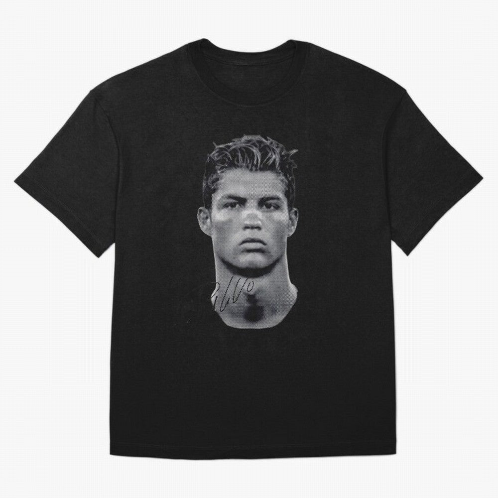 Cristiano Ronaldo Vintage Tshirt Oversized T-Shirt Show Support during Global Football Passion for FIFA World Cup 2026, Built around Neymar, England and Germany, Stadium Memories, Football Loyalty, International Chants and Championship Tradition;