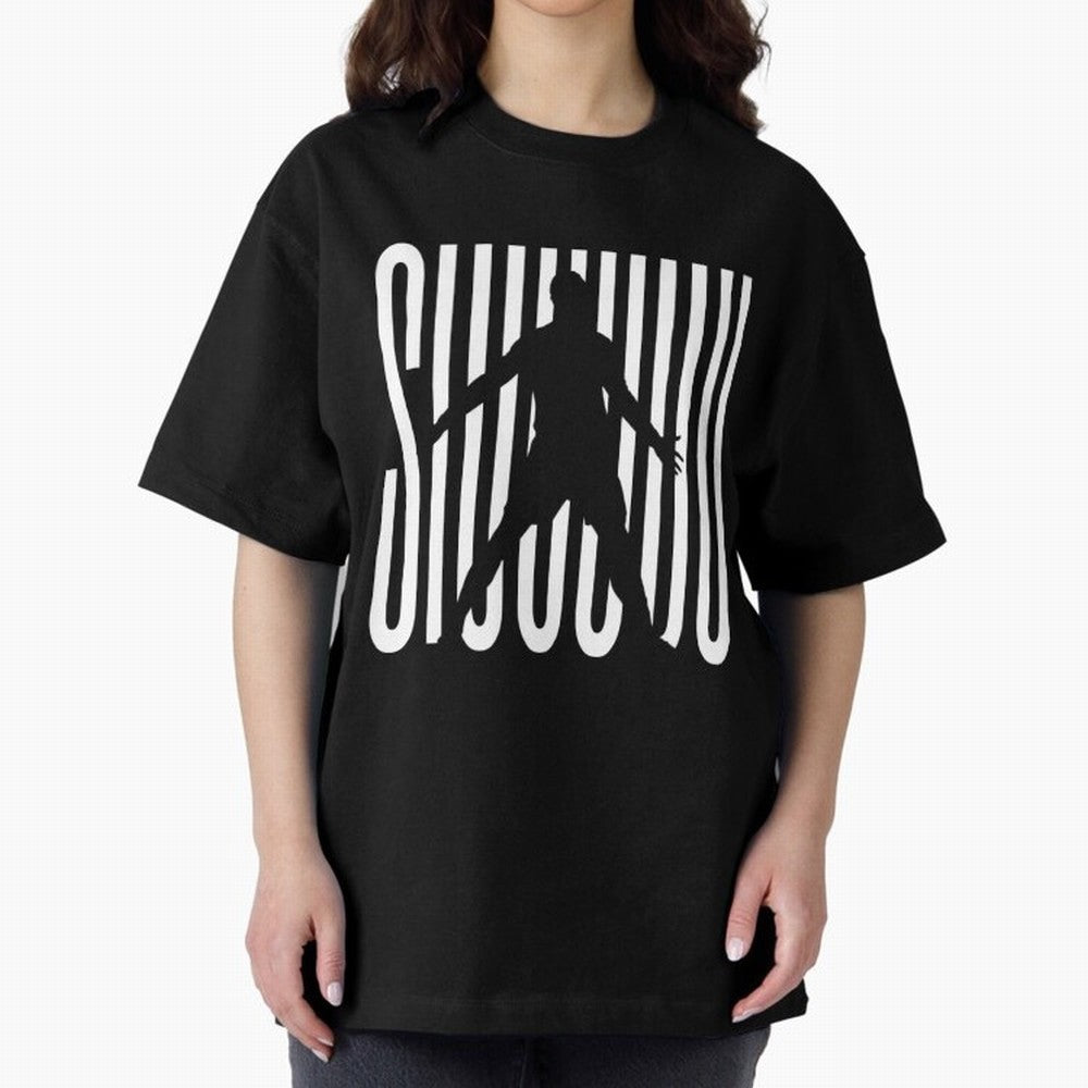 Siuuu CR7, cristiano ronaldo funny Oversized T-Shirt Support Your Favorite Stars during Global Football Passion for FIFA World Cup 2026 USA Canada Mexico, Driven by Haaland and Mbappe, England and Germany, Football History, Final Match Energy,