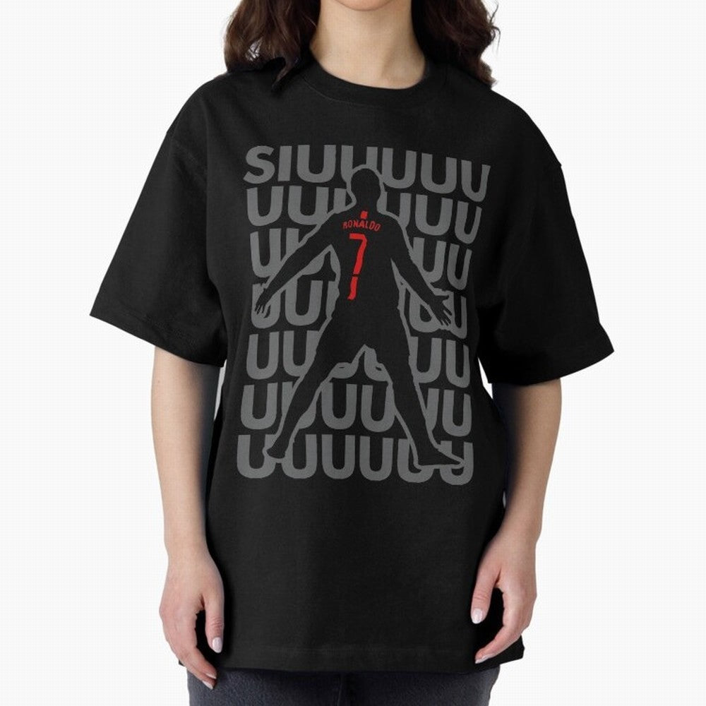 Cristiano Ronaldo 7 Classic Oversized T-Shirt Keep the Match Day Mood of Global Football Passion for FIFA World Cup 2026 Group Stage, with Neymar, Haaland and Cristiano Ronaldo, England and Germany, Game Day Rituals, Football Legends, Country Pride