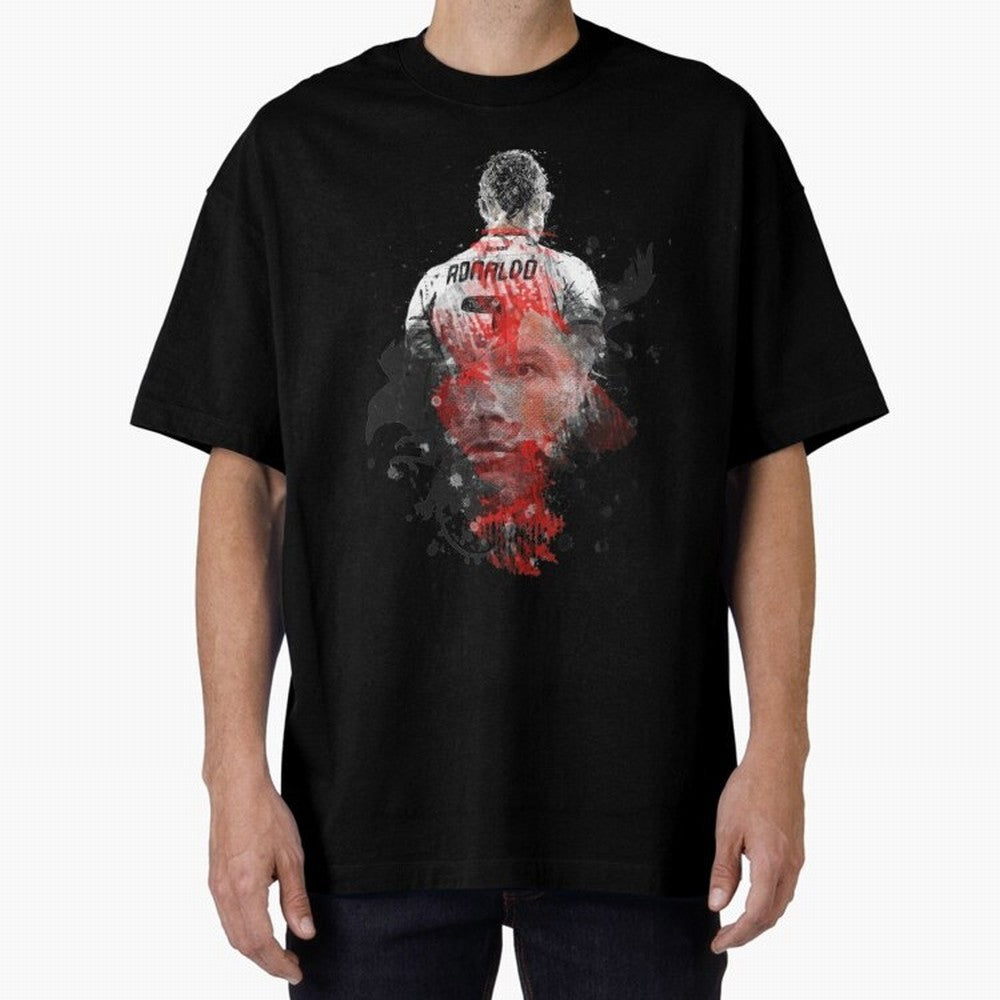 Cristiano Ronaldo Cristiano Ronaldo Oversized T-Shirt Celebrate Every Goal in the FIFA World Cup 2026 Group Stage Journey through Neymar Highlights, Argentina, France and Brazil Pride, Match Day Excitement, Supporter Culture, Golden Goals and