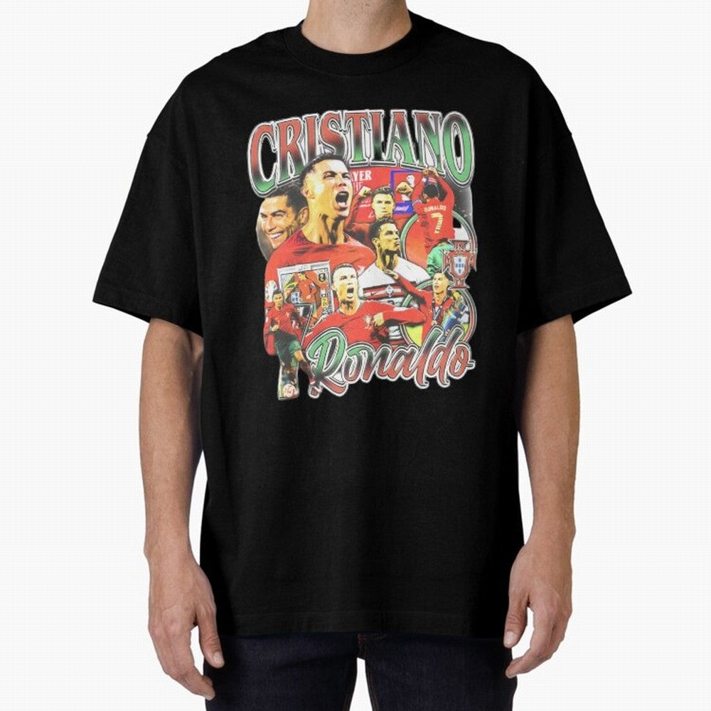 Cristiano Ronaldo Graphic Shirt Oversized T-Shirt Bring Legendary Rivalry Energy to FIFA World Cup 2026 Group Stage for Fans of Cristiano Ronaldo, Haaland and CR7 and Argentina, Bringing Football Festival Excitement, Trophy Ambitions, Country