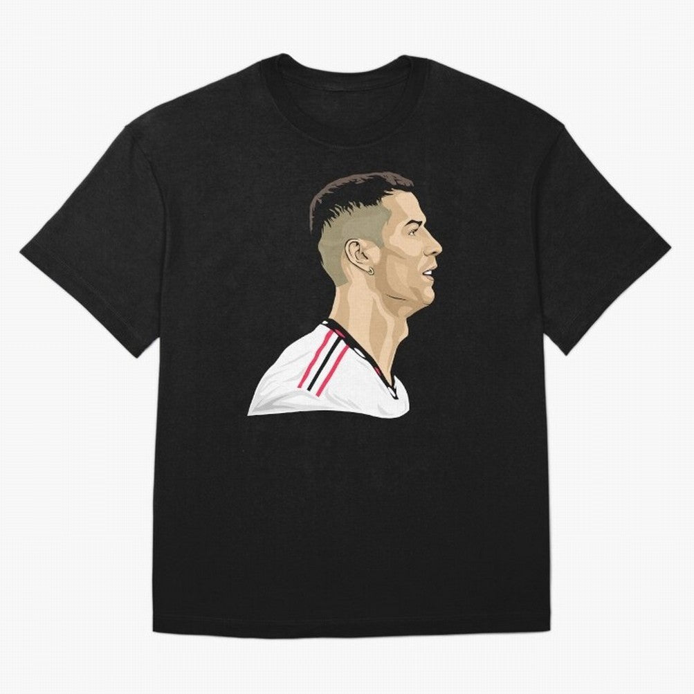 C Ronaldo - Iconic Oversized T-Shirt Bring Trophy Dreams to Global Football Passion for FIFA World Cup 2026, Made for Messi, CR7 and Mbappe, England, Global Supporter Spirit, Legendary Goals, National Colors and Tournament Celebration; Ideal for