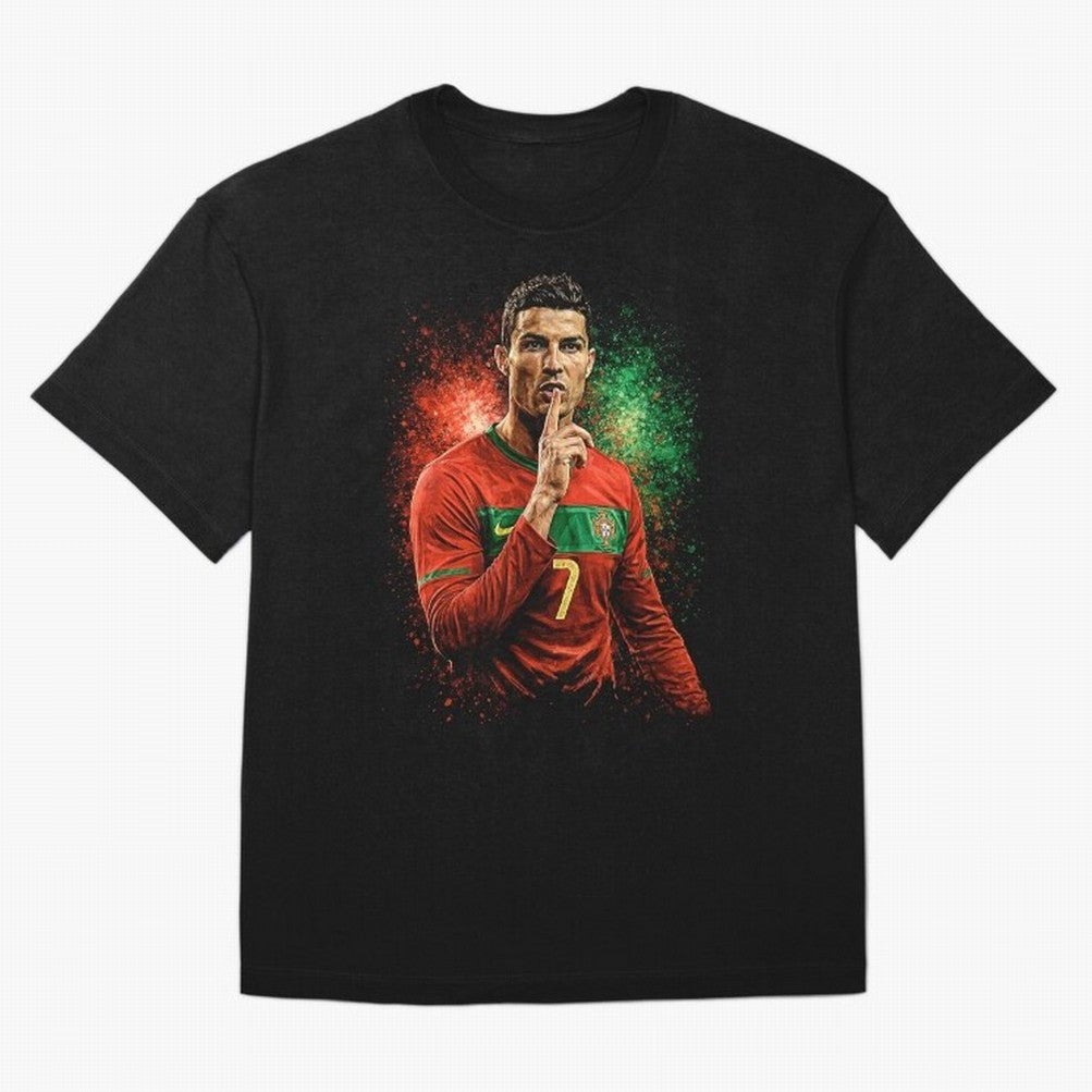 Cristiano Ronaldo Football Legend Oversized T-Shirt Treasure the FIFA World Cup 2026 Group Stage Journey through CR7 Highlights, England Pride, Football History, Final Match Energy, Crowd Noise and Once in a Lifetime Moments; Ideal for Passionate