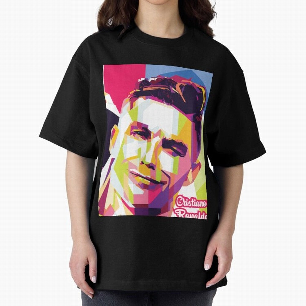 Cristiano Ronaldo Cristiano Ronaldo Oversized T-Shirt Bring Trophy Dreams to the FIFA World Cup 2026 USA Canada Mexico Journey through Haaland Highlights, Portugal Pride, Stadium Memories, Football Loyalty, International Chants and Championship