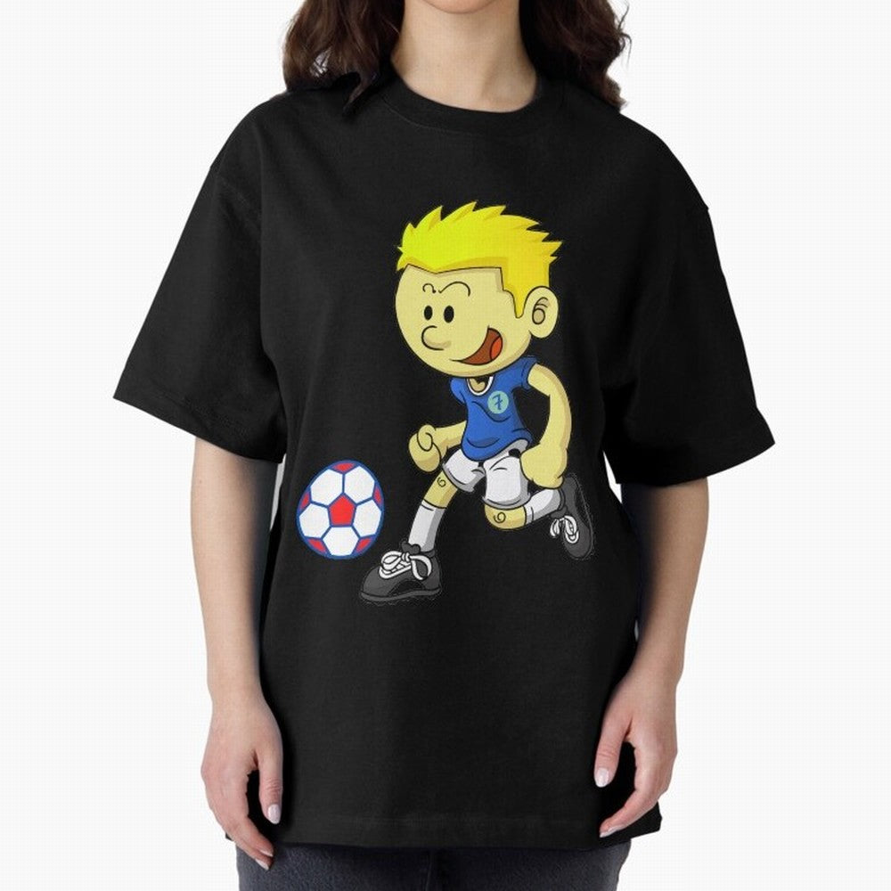 Football is a matter of life and death, I'm like Cristiano Ronaldo Oversized T-Shirt Honor the Beautiful Game during Global Football Passion for FIFA World Cup 2026, Filled with CR7 and Messi, Brazil, Portugal and Argentina, Championship Spirit,