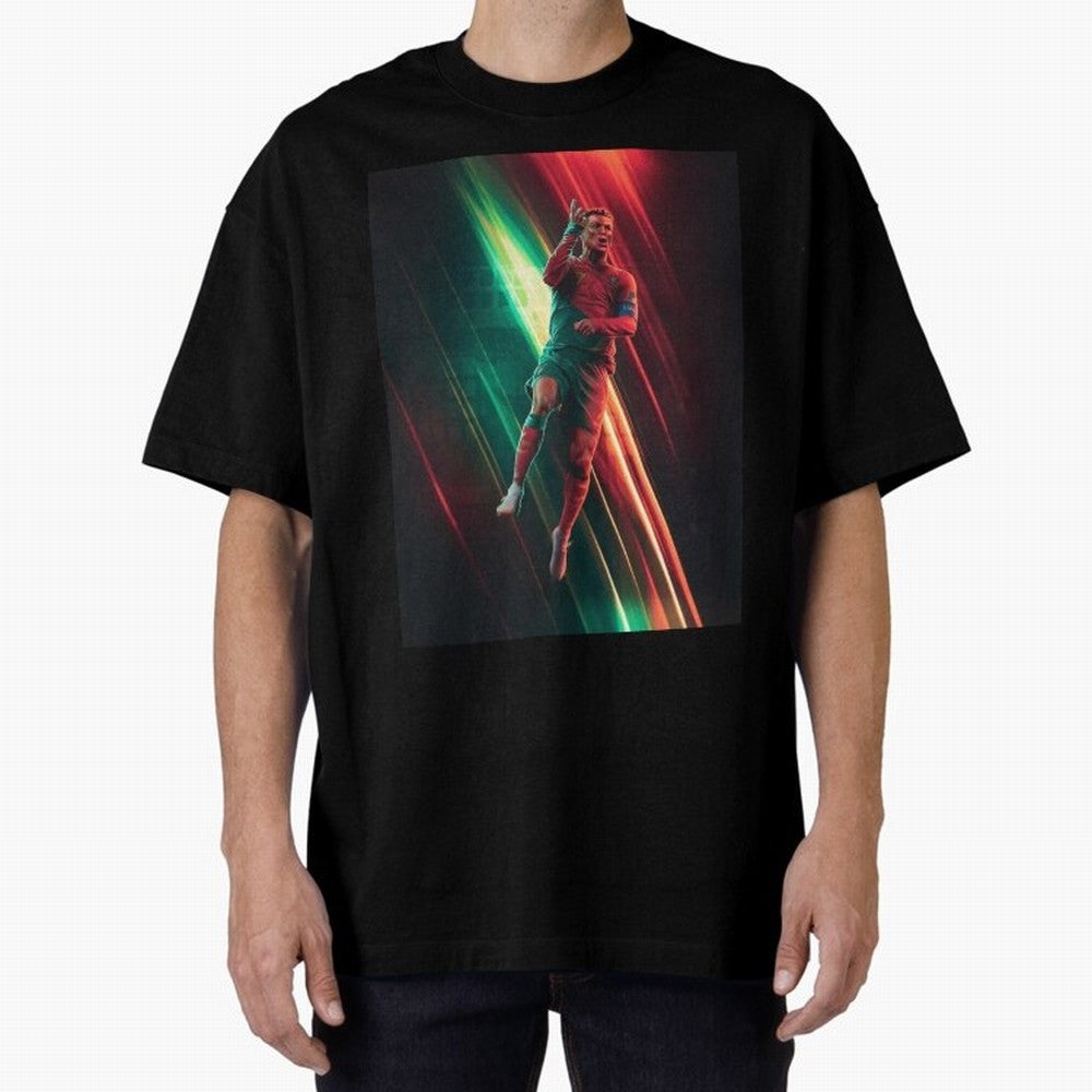 Cristiano Ronaldo Oversized T-Shirt Celebrate the Stars of the FIFA World Cup 2026 Group Stage Journey through Mbappe and Neymar Highlights, Argentina, France and Brazil Pride, Tournament Hype, Historic Matchups, Family Viewing Parties and Global