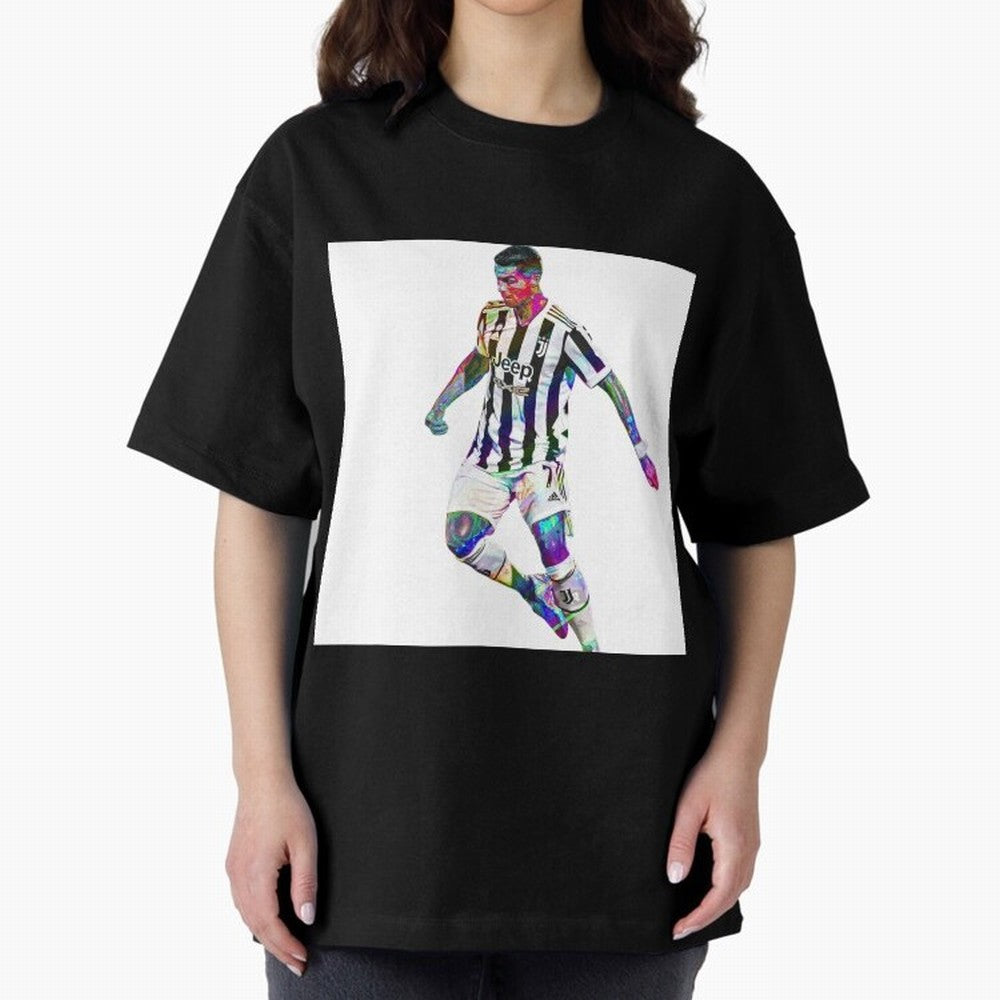 Cristiano Ronaldo art design. Cristiano Ronaldo sketch art Oversized T-Shirt Bring Home FIFA World Cup 2026 Group Stage Spirit, Made for Brazil, Cristiano Ronaldo, Haaland and CR7, Tournament Hype, Historic Matchups, Family Viewing Parties and