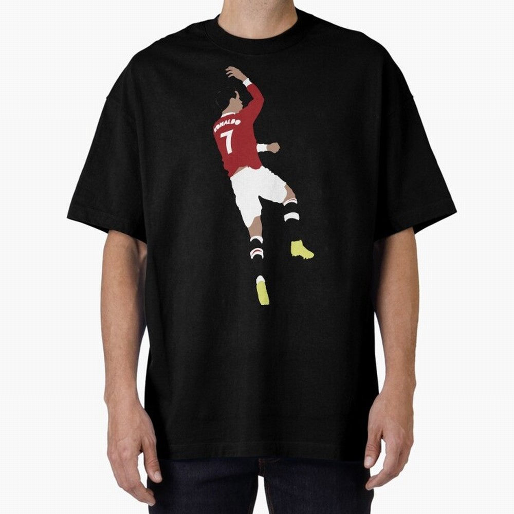 Cristiano Ronaldo Suuii - Design Oversized T-Shirt Feel the Heartbeat of FIFA World Cup 2026 Capturing Messi, Neymar and Mbappe, Germany Energy, Classic Soccer Heritage, Championship Pressure, Fan Loyalty and International Pride; Ideal for Fans Who