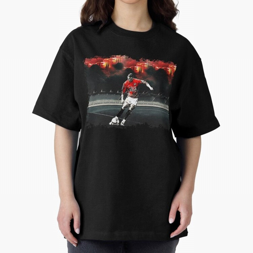 Cristiano Ronaldo 2008 Shoot 8K Oversized T-Shirt Mark FIFA World Cup 2026 for Fans of Haaland and France and Portugal, Bringing Game Day Rituals, Football Legends, Country Pride and the Road to the Final; Made for Collectors Who Enjoy Iconic