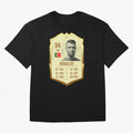 Cristiano Ronaldo Ultimate Card Oversized T-Shirt Stand Out with Spirit from FIFA World Cup 2026 Group Stage for Fans of Cristiano Ronaldo, Haaland and CR7 and France and Portugal, Bringing Goal Celebration Energy, Supporter Heritage, Football