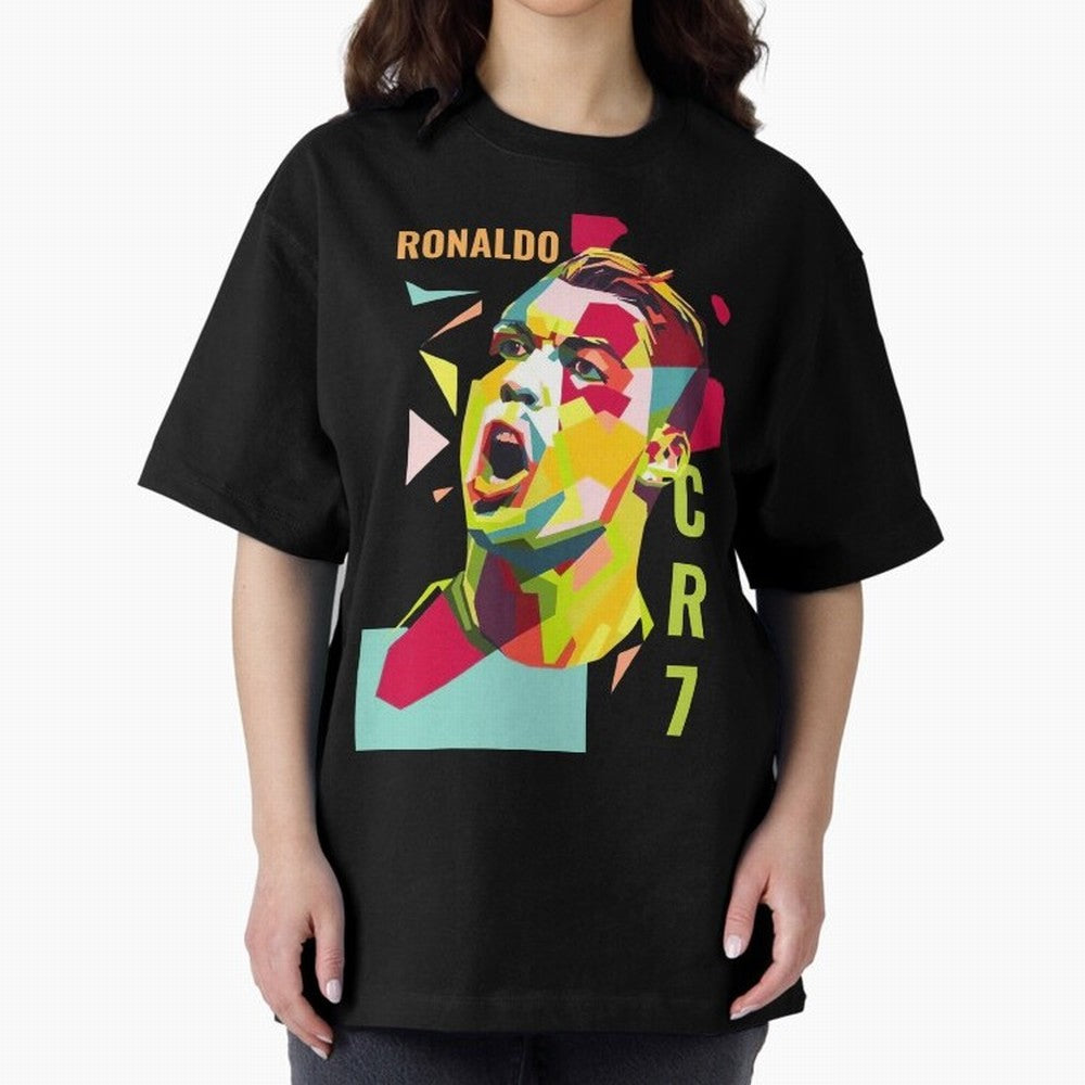 RONALDO CR7 Design Oversized T-Shirt Bring Champion Energy into FIFA World Cup 2026 USA Canada Mexico Spirit, Featuring Argentina, CR7, Football Festival Excitement, Trophy Ambitions, Country Rivalries and Star Player Buzz; Created for Match Day