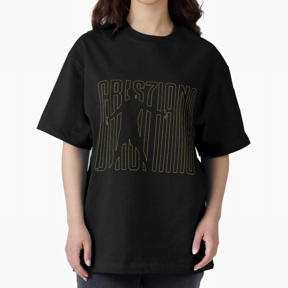 Maglia Cristiano Ronaldo Oversized T-Shirt Show Your Love for Global Football Passion for FIFA World Cup 2026 USA Canada Mexico, Filled with CR7 and Messi, Germany, Football History, Final Match Energy, Crowd Noise and Once in a Lifetime Moments;