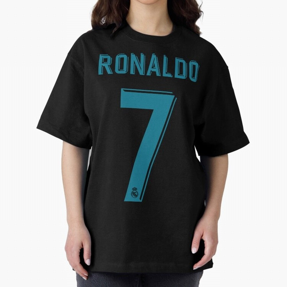 Cristiano Ronaldo 2018 Oversized T-Shirt Back the Journey through FIFA World Cup 2026 Celebrating Cristiano Ronaldo, Argentina and Brazil Energy, Goal Celebration Energy, Supporter Heritage, Football Icons and Worldwide Tournament Joy; Perfect for