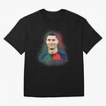 Cristiano Ronaldo digital art Oversized T-Shirt Celebrate Global Football Passion for FIFA World Cup 2026 Group Stage, Celebrating CR7, Germany, Global Supporter Spirit, Legendary Goals, National Colors and Tournament Celebration; Made for