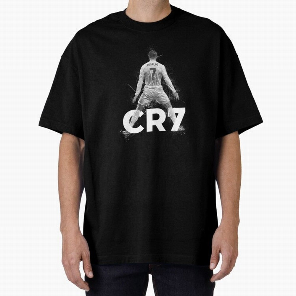Cristiano Ronaldo Oversized T-Shirt Make Game Day About Global Football Passion for FIFA World Cup 2026, Filled with CR7, Argentina and Brazil, Football History, Final Match Energy, Crowd Noise and Once in a Lifetime Moments; Perfect for People Who