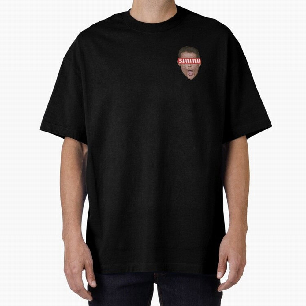 SIIII - Cristiano Ronaldo - Floating Head Oversized T-Shirt Bring Champion Energy into the FIFA World Cup 2026 Journey through Messi Highlights, England, France and Netherlands Pride, Fan Favorite Moments, National Team Passion, Big Match Drama and