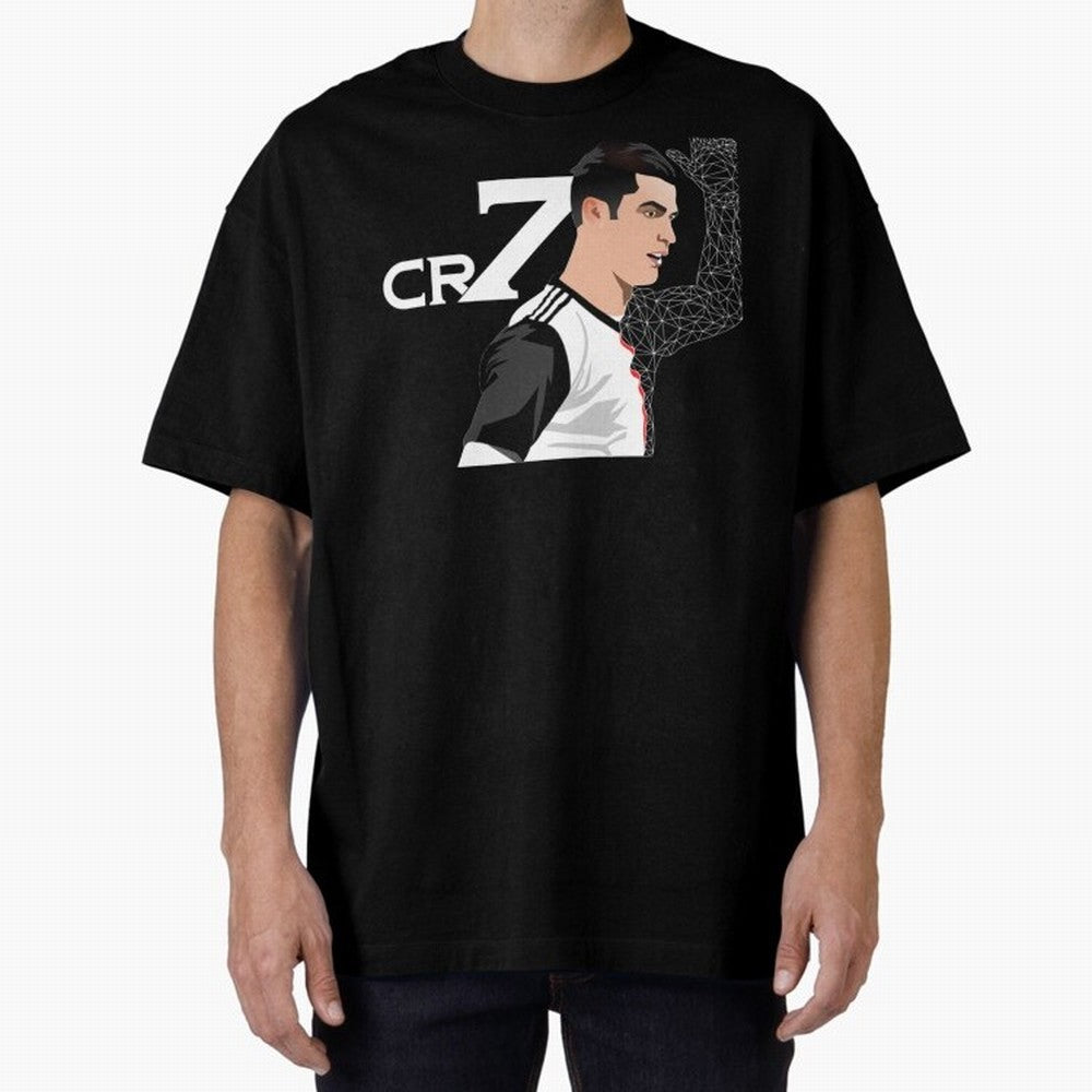 Cristiano Ronaldo 7 Cristiano Ronaldo Cristiano Oversized T-Shirt Relive Global Football Passion for FIFA World Cup 2026 Group Stage, Filled with Cristiano Ronaldo, Haaland and CR7, Spain, Worldwide Fan Energy, Dramatic Goals, Stadium Lights and