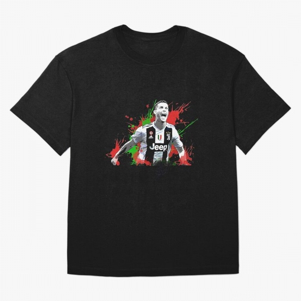 Cristiano Ronaldo Cristiano Ronaldo Oversized T-Shirt Bring Retro Soccer Energy to Global Football Passion for FIFA World Cup 2026 Group Stage, Inspired by Cristiano Ronaldo, Germany, Vintage Soccer Flavor, Modern Football Stars, National Flags and