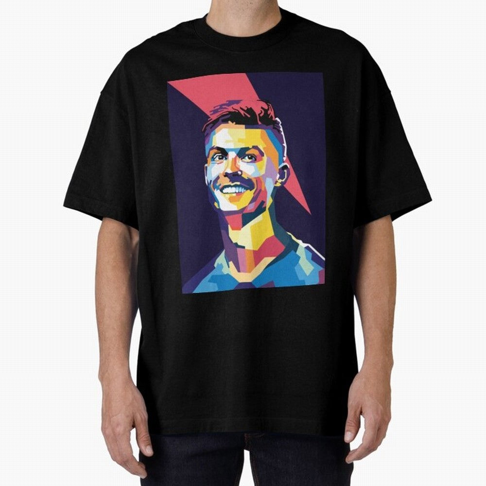 Cristiano Ronaldo Cristiano Ronaldo Oversized T-Shirt Support the FIFA World Cup 2026 USA Canada Mexico Journey through Cristiano Ronaldo Highlights, England, France and Netherlands Pride, Football Passion, Legendary Performances, Festival Vibes
