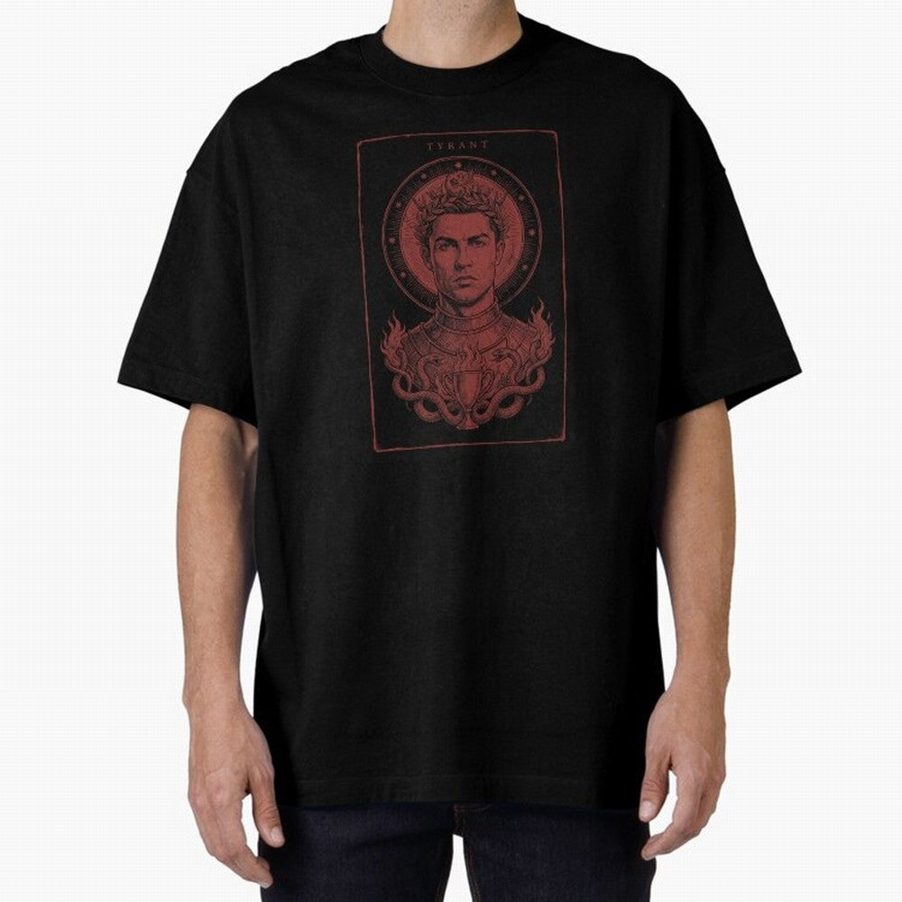 Ronaldo ¡ª The Relentless Ascendant Oversized T-Shirt Bring Global Tournament Vibes to FIFA World Cup 2026 Group Stage for Fans of Haaland and Spain, Bringing Classic Soccer Heritage, Championship Pressure, Fan Loyalty and International Pride;