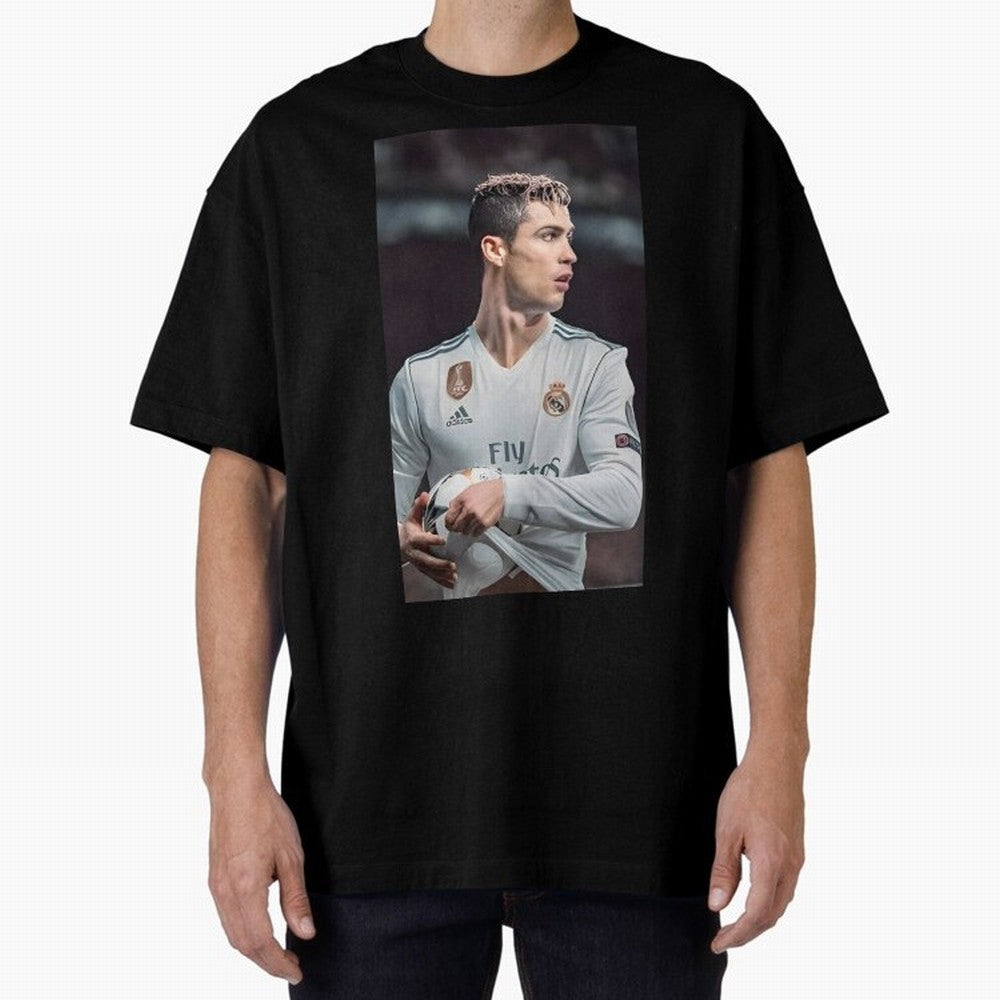 Cr7 Oversized T-Shirt Bring Stadium Energy to Match Day Hype around FIFA World Cup 2026, Haaland, Germany, Soccer Culture, Superstar Moments, National Team Dreams and Competitive Fire; Ideal for Passionate Fans Who Love Underdog Stories, Superstar