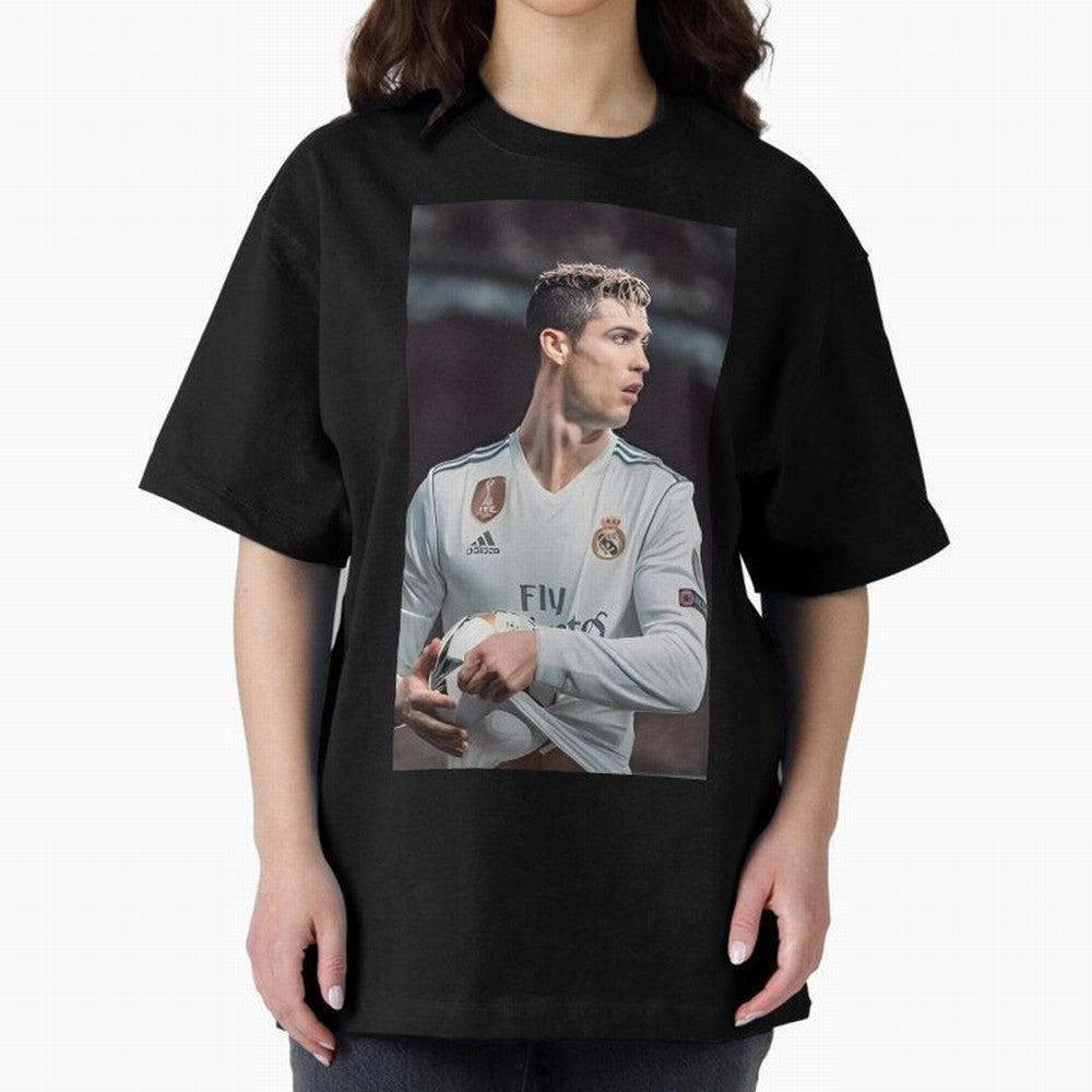 Cr7 Oversized T-Shirt Bring Stadium Energy to Match Day Hype around FIFA World Cup 2026, Haaland, Germany, Soccer Culture, Superstar Moments, National Team Dreams and Competitive Fire; Ideal for Passionate Fans Who Love Underdog Stories, Superstar