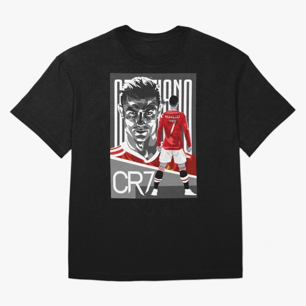 Cristiano Ronaldo in Red Oversized T-Shirt Represent Football Lovers during the FIFA World Cup 2026 Journey through Messi and Cristiano Ronaldo Highlights, France and Portugal Pride, Football Festival Excitement, Trophy Ambitions, Country Rivalries