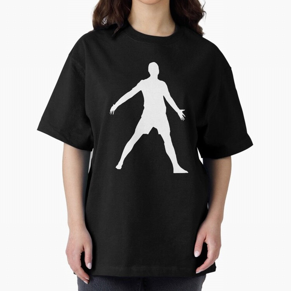 Siuuuuuuu Oversized T-Shirt Make Game Day About FIFA World Cup 2026 for Fans of Cristiano Ronaldo, Haaland and CR7 and France and Portugal, Bringing Sports Nostalgia, International Competition, Famous Players and Unforgettable Victories; Built for