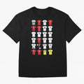 Cristiano Ronaldo Football Oversized T-Shirt Capture Stadium Memories from Global Football Passion for FIFA World Cup 2026 Group Stage, Made for Messi and Cristiano Ronaldo, France, Match Day Excitement, Supporter Culture, Golden Goals and Global