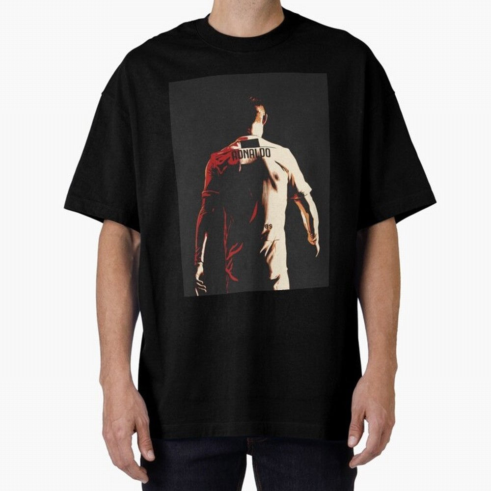 Cristiano Ronaldo Cristiano Ronaldo Juventus Oversized T-Shirt Back Your Heroes with FIFA World Cup 2026 Group Stage Spirit, Filled with Portugal, Spain and Germany, Messi, CR7 and Mbappe, Stadium Memories, Football Loyalty, International Chants