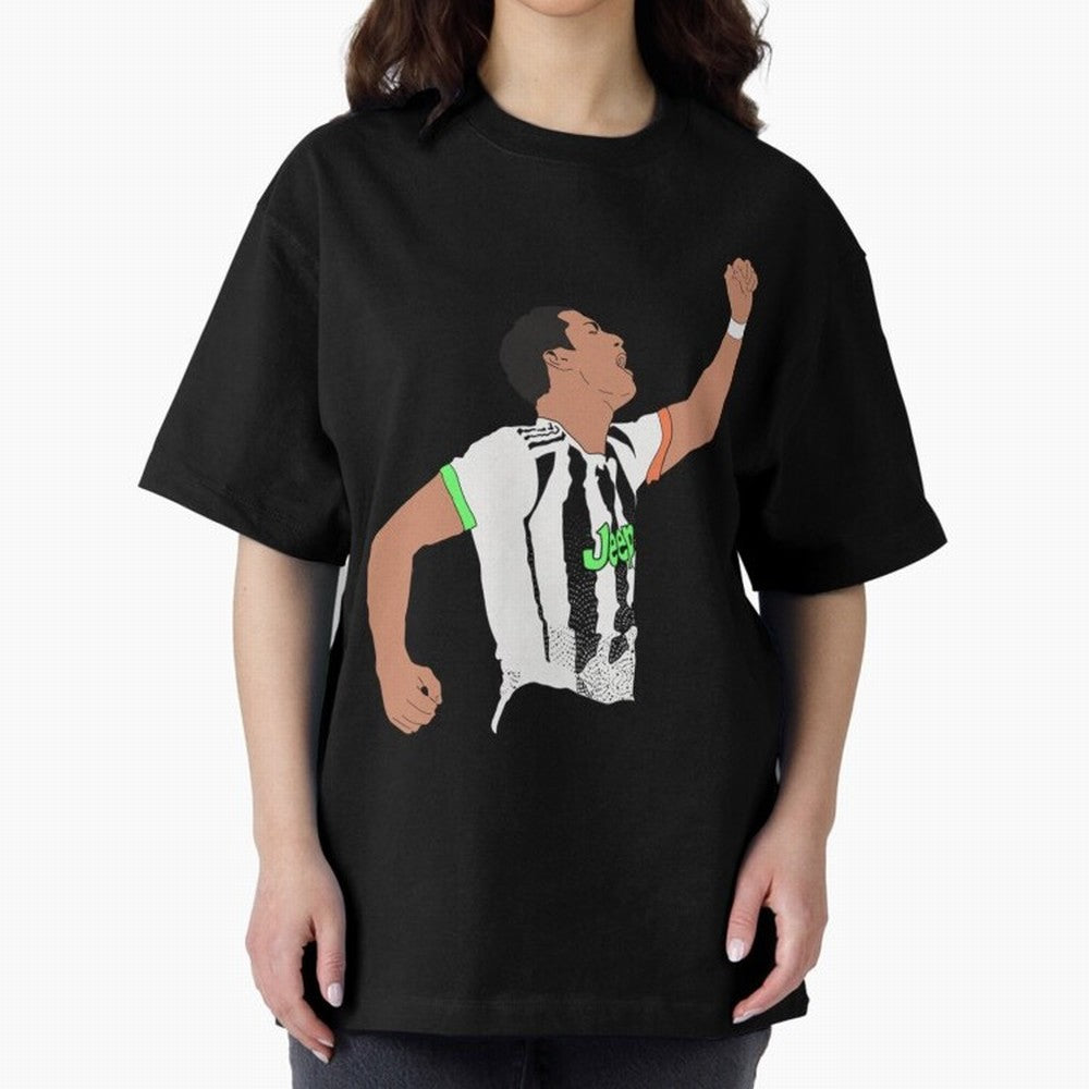 Cristiano Ronaldo Cristiano Ronaldo Juve Oversized T-Shirt Celebrate the Biggest Stage of FIFA World Cup 2026 for Fans of Cristiano Ronaldo and Germany, Bringing Vintage Soccer Flavor, Modern Football Stars, National Flags and Final Night Emotion;
