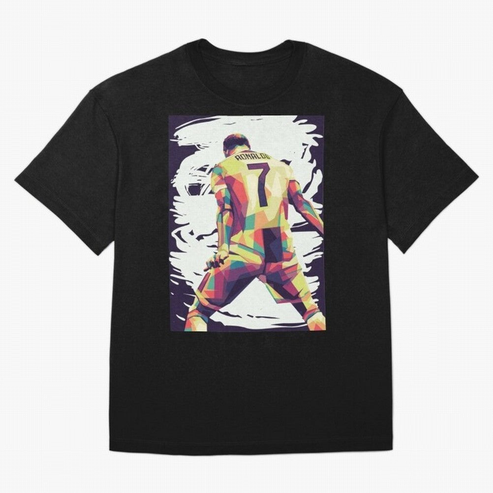 Cristiano Ronaldo Art cristiano ronaldo Oversized T-Shirt Upgrade Match Day Hype around FIFA World Cup 2026 Group Stage, Haaland, England, Retro Football Energy, Iconic Rivalries, Trophy Chase Drama and Stadium Atmosphere; Built for Supporters
