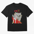 Cristiano Ronaldo Cristiano Ronaldo cr7 Oversized T-Shirt Wear the Spirit of Global Football Passion for FIFA World Cup 2026 Group Stage, Connected to Messi, Portugal, Spain and Germany, Stadium Memories, Football Loyalty, International Chants and