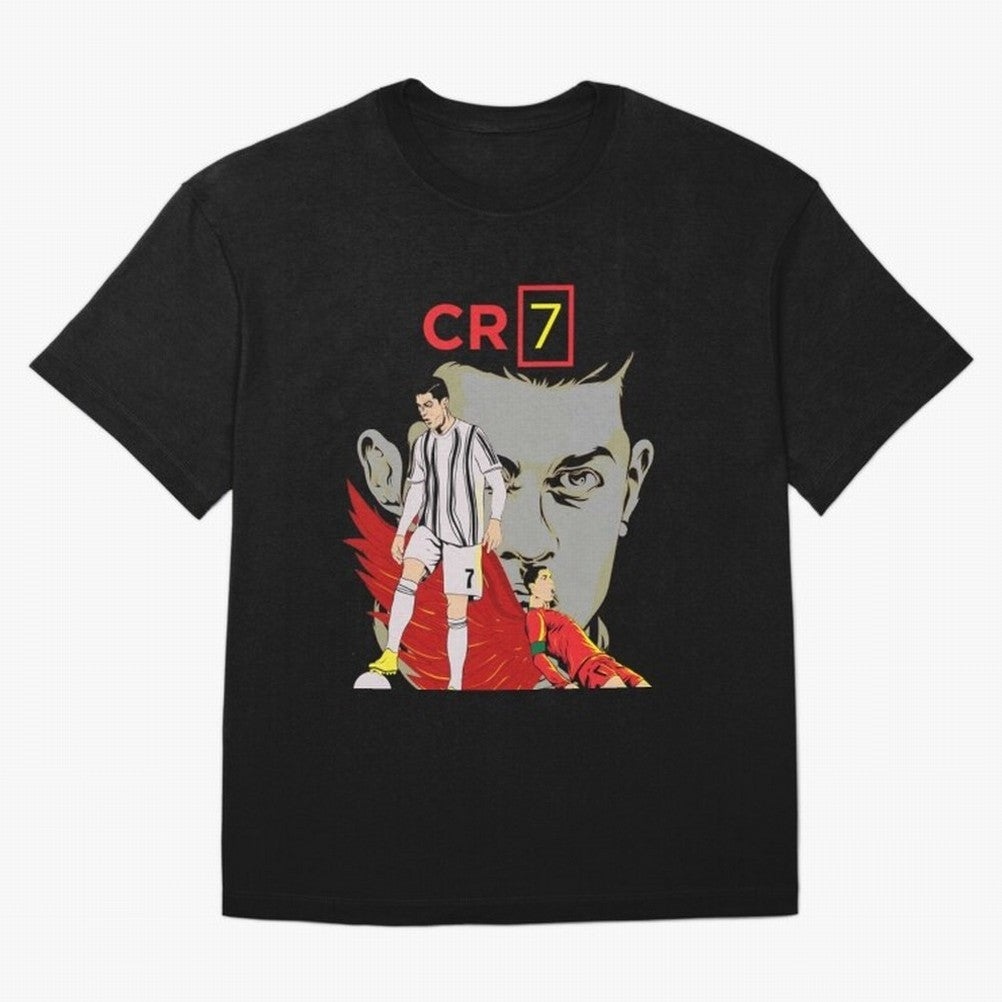 Cristiano Ronaldo Cristiano Ronaldo cr7 Oversized T-Shirt Wear the Spirit of Global Football Passion for FIFA World Cup 2026 Group Stage, Connected to Messi, Portugal, Spain and Germany, Stadium Memories, Football Loyalty, International Chants and