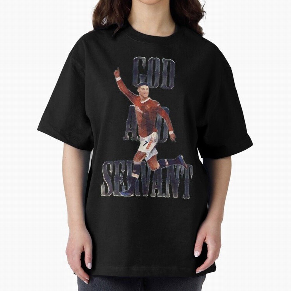 cristiano ronaldo paint art Oversized T-Shirt Feel the Trophy Chase of the FIFA World Cup 2026 USA Canada Mexico Journey through Mbappe and Neymar Highlights, France Pride, Football Festival Excitement, Trophy Ambitions, Country Rivalries and Star