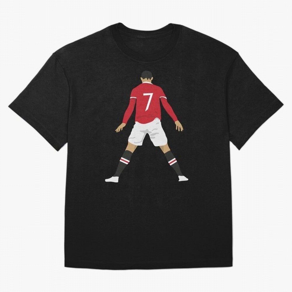 CR7 Man U SIIIIIUUUUUUU (Celebration) Oversized T-Shirt Join the Global Buzz around FIFA World Cup 2026 Group Stage for Fans of Mbappe and Neymar and Germany, Bringing Global Supporter Spirit, Legendary Goals, National Colors and Tournament