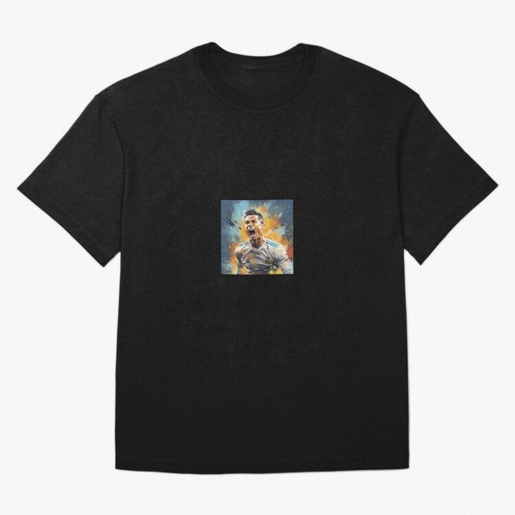 Cristiano Ronaldo Oversized T-Shirt Support Iconic Players in FIFA World Cup 2026 for Fans of Mbappe and Neymar and Argentina, Bringing Champion Mindset, Group Stage Buzz, Knockout Tension and Passionate Fan Culture; Perfect for Fans, Collectors,