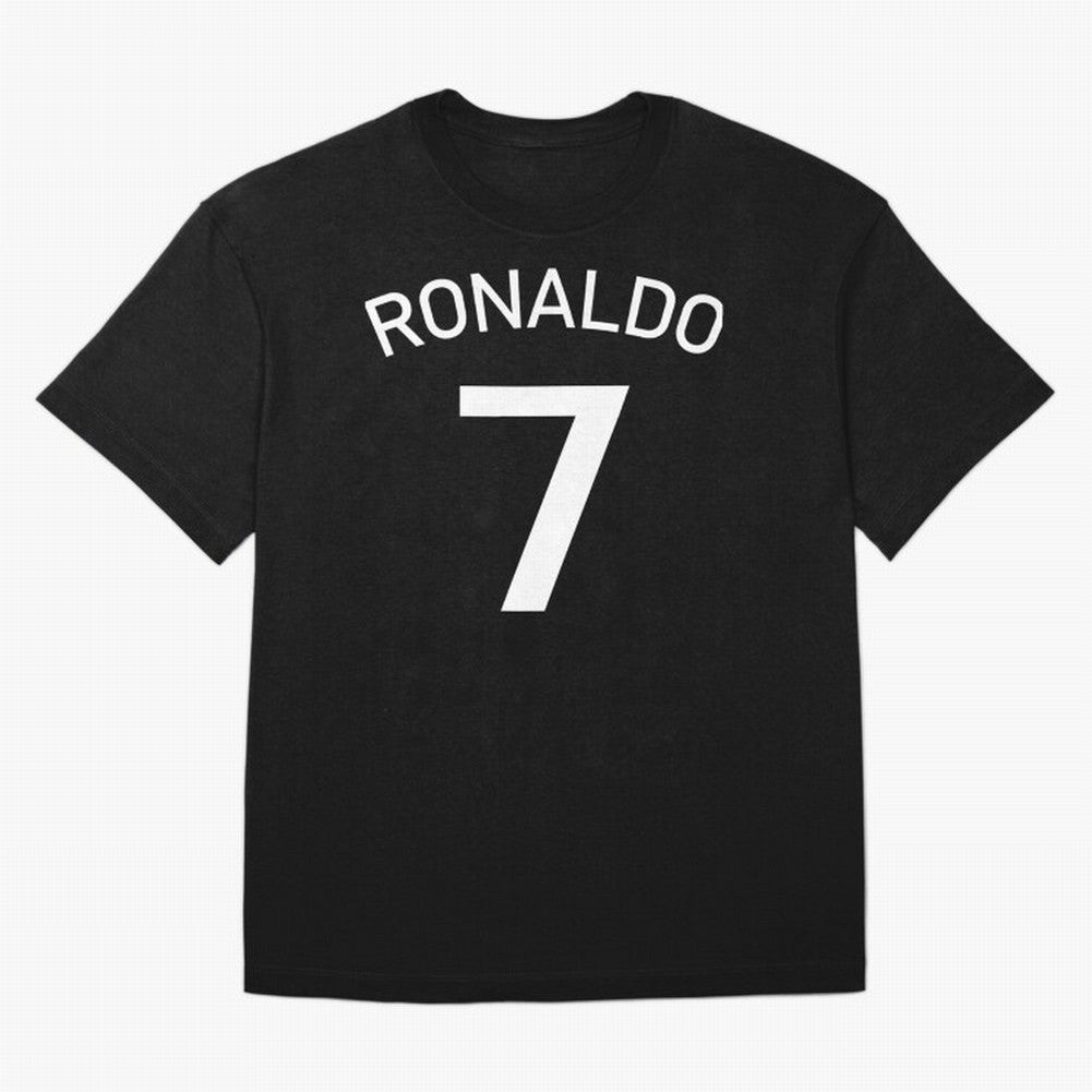 Ronaldo Oversized T-Shirt Honor the Beautiful Game during FIFA World Cup 2026 USA Canada Mexico Spirit, Filled with Brazil, Portugal and Argentina, Haaland, Retro Football Energy, Iconic Rivalries, Trophy Chase Drama and Stadium Atmosphere; Great