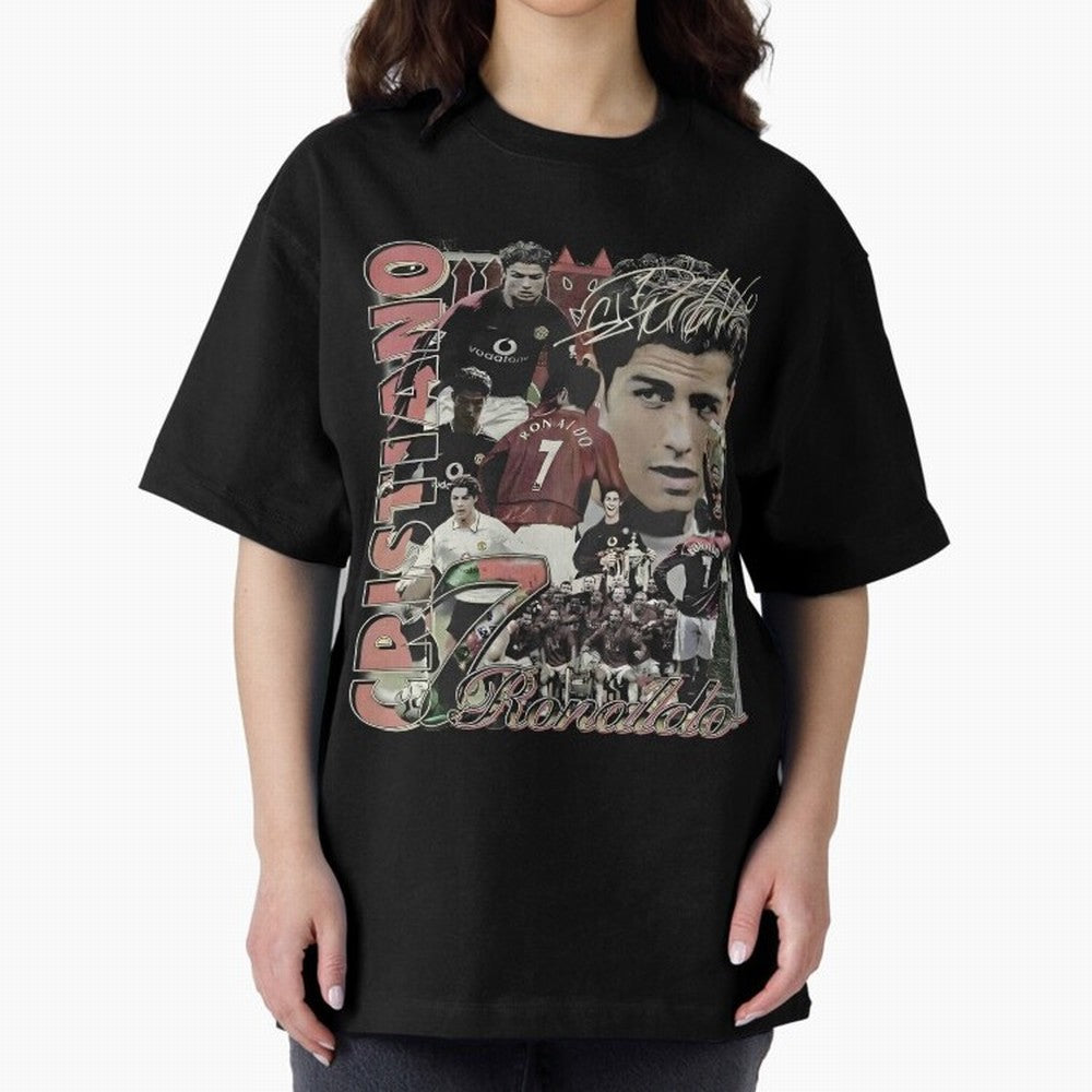 Limited Cristiano Ronaldo CR7 Vintage Oversized T-Shirt Celebrate the Next Chapter of FIFA World Cup 2026 for Fans of CR7 and Messi and Argentina, France and Brazil, Bringing Champion Mindset, Group Stage Buzz, Knockout Tension and Passionate Fan