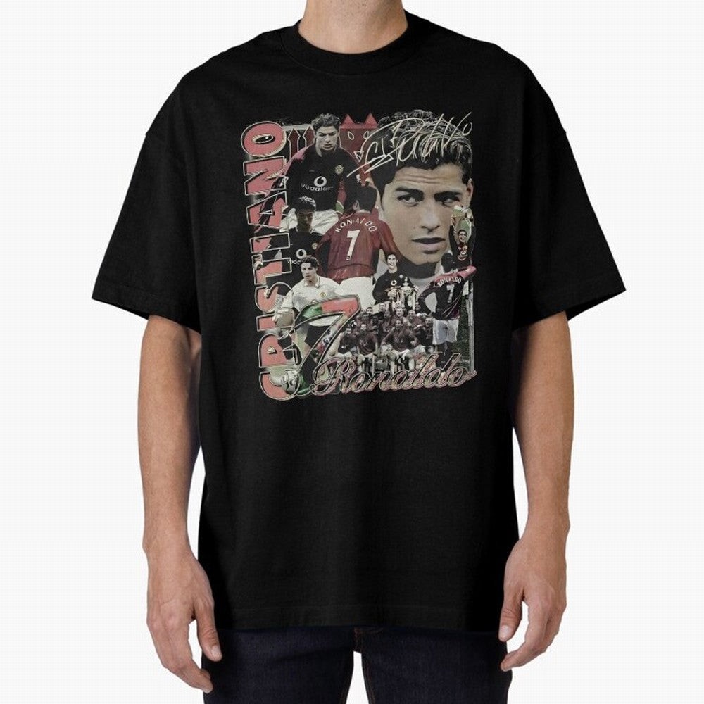 Limited Cristiano Ronaldo CR7 Vintage Oversized T-Shirt Celebrate the Next Chapter of FIFA World Cup 2026 for Fans of CR7 and Messi and Argentina, France and Brazil, Bringing Champion Mindset, Group Stage Buzz, Knockout Tension and Passionate Fan