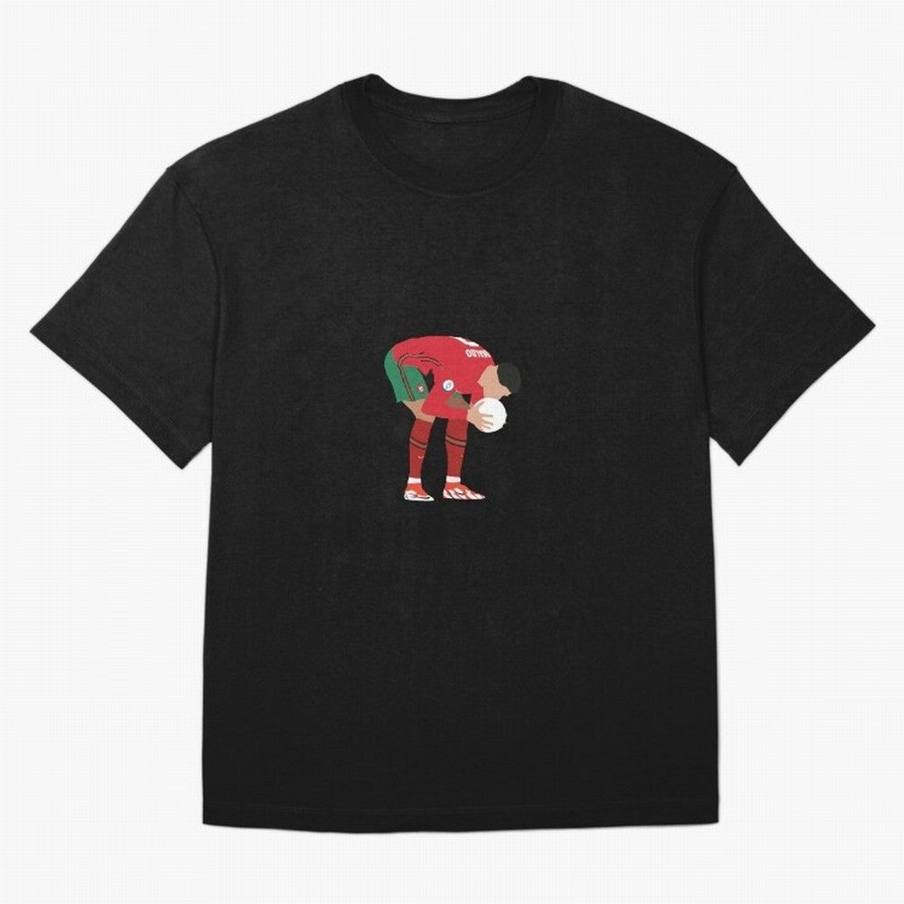 cristiano ronaldo ball kiss Oversized T-Shirt Feel International Energy from FIFA World Cup 2026 Group Stage Centered on Neymar, Haaland and Cristiano Ronaldo, France and Portugal Energy, Retro Football Energy, Iconic Rivalries, Trophy Chase Drama